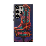 Neon Cowboy Boot phone case | High Noon Saloon design