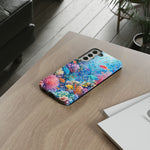 Underwater Coral Reef Phone Case | Colorful Tropical Fish Ocean Scene