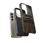 Camaro Z28 Phone Case, Gold 77 Foggy Country Road Cover