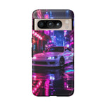 Silvia S15 Neon City JDM Car Phone Case | Tough Cover