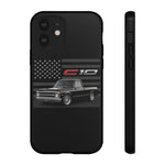 1970 C10 Truck Phone Case Black Classic Pickup Tough Cover Gift