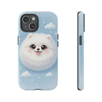 Samoyed Kawaii Snowball Chibi Art Tough Phone Case