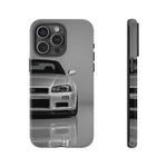 Silver Skyline Phone Case, R34 GTR 90s JDM Legend Tough Cover for Men Gift