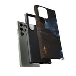 Rainy Night Sports Car S2000 phone case | Urban Cityscape, Moody Automotive