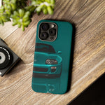 Teal Supra Phone Case, MK4 90s JDM Legend Tough Protective Cover for Men
