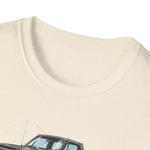 Black 1978 Chevy K10 Pickup T-Shirt | Classic Truck Illustration Tee