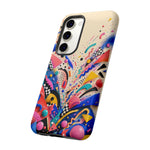 Memphis Confetti Storm Tough Phone Case