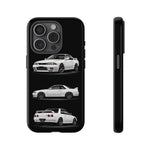 R32 Skyline Phone Case White, Three-View Vector Cover, Gift GTR Fans