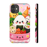 Kawaii Sushi Bento Phone Case Cute Food Tough Cover Gift Art