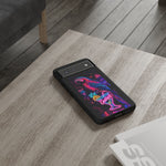 Neon Parrot Cocktails phone case | Tough Cases