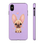 French Bulldog Bat Ears Kawaii Pet Dog Art Tough Phone Case