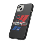 VintageDatsun 510 Racing Stripe JDM Tough Phone Case Cover Gift