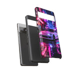 Silvia S15 Neon City JDM Car Phone Case | Tough Cover
