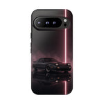 FC RX-7 Pink Neon Fog Column Tough Case