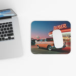 1957 Bel Air Retro Diner – Classic Americana Mouse Pad | Vintage Car Desk Mat