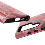 Pink Lip Gloss Heart Mirror Phone Case Girly Tough Case