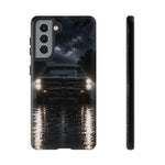 Vintage Muscle Car in Rain 1966 GTO phone case | Tough Cases