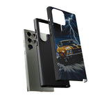 Yellow Chevelle SS Lightning Tough Phone Case Cover Gift Art