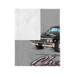 1967 Chevelle SS Illustration Blanket | Classic Muscle Car Throw