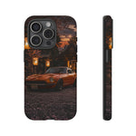 Datsun 240Z Shrine Blossom Dusk Tough Phone Case - Warm Lantern Glow