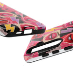 Pop Art Lips and Lightning Bolt Phone Case
