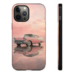 1957 Chevy Bel Air Blush Cream Tough Phone Case for Classic Car Fans