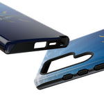 Yellowfin Tuna Phone Case, Deep Blue Water Tough Cover, Gift