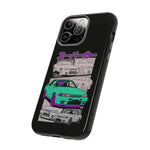 R32 Skyline GT-R Manga Style JDM Tough Phone Case Cover Gift