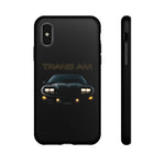 Dark 1998 Trans Am Front View Muscle Car Tough Phone Case Gift