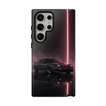 FC RX-7 Pink Neon Fog Column Tough Case