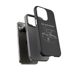 Black S2000 Roadster Collage JDM Tough Phone Case Cover Gift