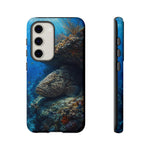 Grouper Reef Phone Case, Sunbeam Ledge Marine Art Tough Cover