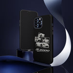 White S2000 Roadster Collage JDM Tough Phone Case Cover Gift