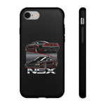 NSX Dual View Black Red JDM Sports Car Tough Phone Case Gift