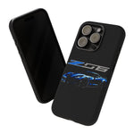 Blue C7 Z06 Sports Car Tough Phone Case Track Style Cover Gift