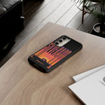 Silverado sunset truck Phone Case | Retro pickup silhouette