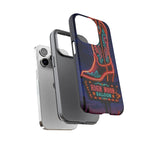 Neon Cowboy Boot phone case | High Noon Saloon design