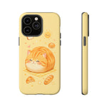 Orange Tabby Loaf Kawaii Chibi Pet Cat Art Tough Phone Case