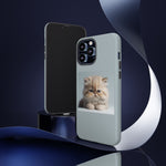 Fluffy Persian Kitten phone case | Tough Cases