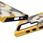 Sheepdog Hair Flip Phone Case Funny Dog Lover Gift
