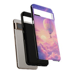 Pastel Hot Air Balloon Vaporwave Art Tough Phone Case