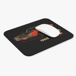 1969 Dodge Super Bee Red Black Mopar Classic Muscle Car Art Gaming Mouse Pad