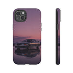 Sunset Skyline GT-R R32 phone case | car reflection, purple dusk