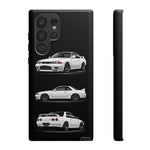 R32 Skyline Phone Case White, Three-View Vector Cover, Gift GTR Fans