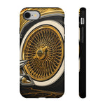 Hundred Spoke Wire Wheel Macro Tough Phone Case