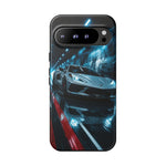 C8 Rain Tunnel Phone Case Racing Tough Case for Corvette Drivers