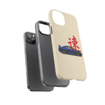 R34 Skyline Red Kanji Minimal Tough Phone Case