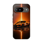 Z06 C8 Phone Case, Orange Racing Livery Studio Cover