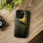 Northern Pike Fishing Phone Case, Weed Bed Silhouette Cover, Gift