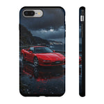 Red Sports Car NSX Phone Case | Rainy Night JDM Supercar Protection